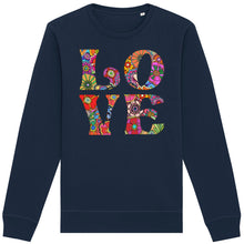 Load image into Gallery viewer, LOVE Floral Adult Sweatshirt