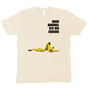Andy Warhol Ate My Banana Men's T-Shirt