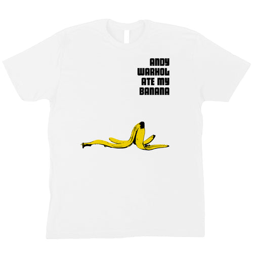 Andy Warhol Ate My Banana Men's T-Shirt