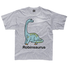 Load image into Gallery viewer, Personalised Diplodocus Kids T-Shirt