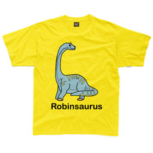 Load image into Gallery viewer, Personalised Diplodocus Kids T-Shirt