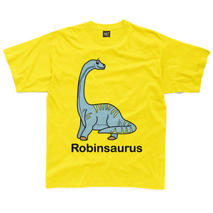 Personalised Diplodocus Kids T-Shirt