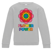 Load image into Gallery viewer, Flower Power Kids Sweatshirt