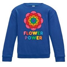 Load image into Gallery viewer, Flower Power Kids Sweatshirt