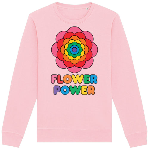 Flower Power Adult Sweatshirt
