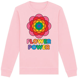 Flower Power Adult Sweatshirt