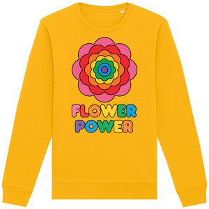 Flower Power Adult Sweatshirt