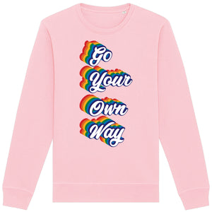 Go Your Own Way Adult Sweatshirt