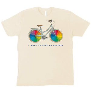 I Want To Ride My Bicycle Men's T-Shirt