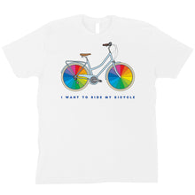 Load image into Gallery viewer, I Want To Ride My Bicycle Men&#39;s T-Shirt