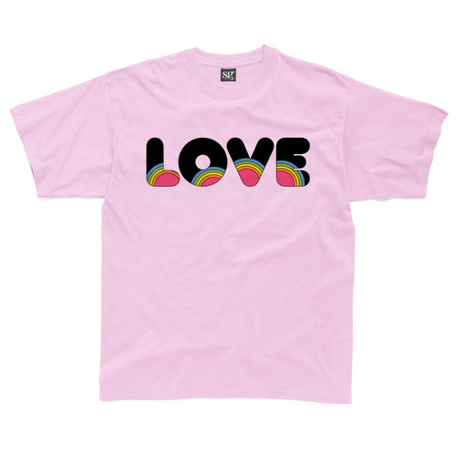 LOVE rainbow kids t-shirt