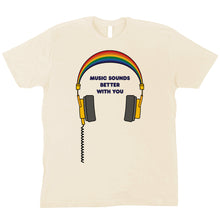 Load image into Gallery viewer, Music Sounds Better With You Men&#39;s T-Shirt