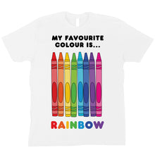 Load image into Gallery viewer, My Favourite Colour Is Rainbow Men&#39;s T-Shirt