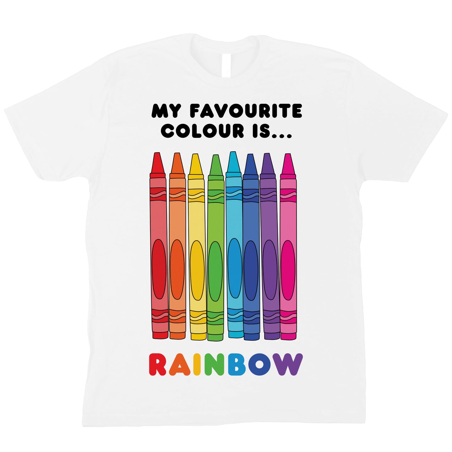 My Favourite Colour Is Rainbow Men's T-Shirt