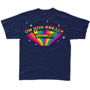 Oh You Pretty Things Navy Kids T-Shirt