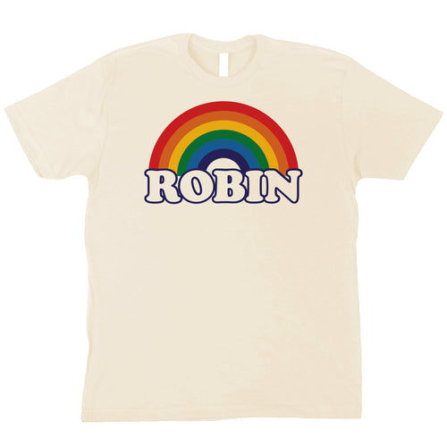 Personalised Rainbow Name Men's T-Shirt