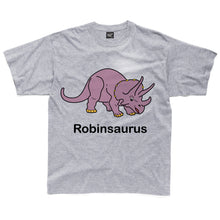 Load image into Gallery viewer, Personalised Triceratops Kids T-Shirt