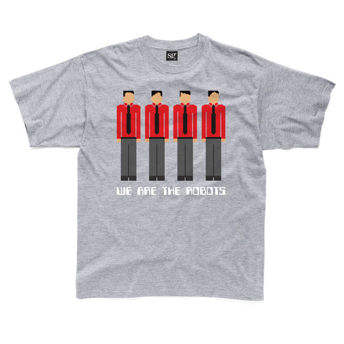 We Are The Robots Pixelated Kraftwerk Kids T-Shirt