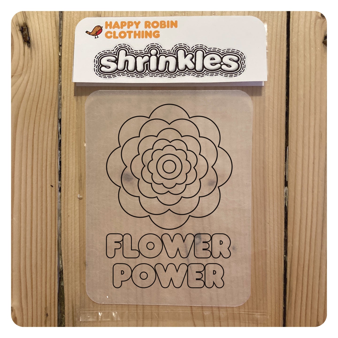 Flower Power shrinkle