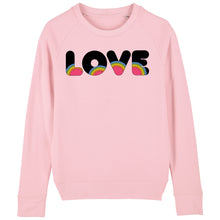 Load image into Gallery viewer, Love Rainbow Women&#39;s Sweatshirt