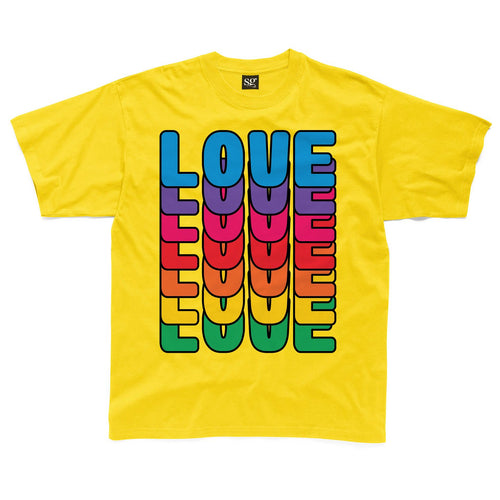 Love sesame street style kids t-shirt