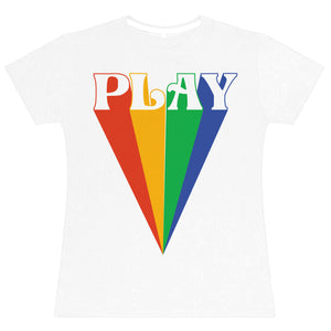 PLAY White Women's T-Shirt