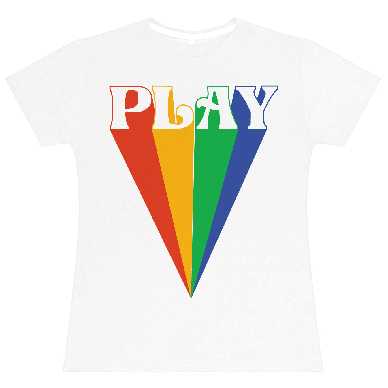 PLAY White Women's T-Shirt