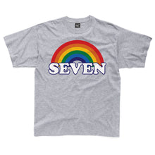 Load image into Gallery viewer, SEVEN retro rainbow kids t-shirt