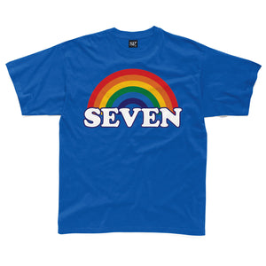 SEVEN retro rainbow kids t-shirt