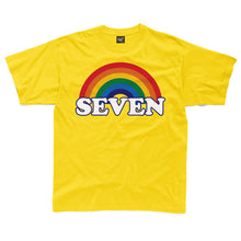 Load image into Gallery viewer, SEVEN retro rainbow kids t-shirt