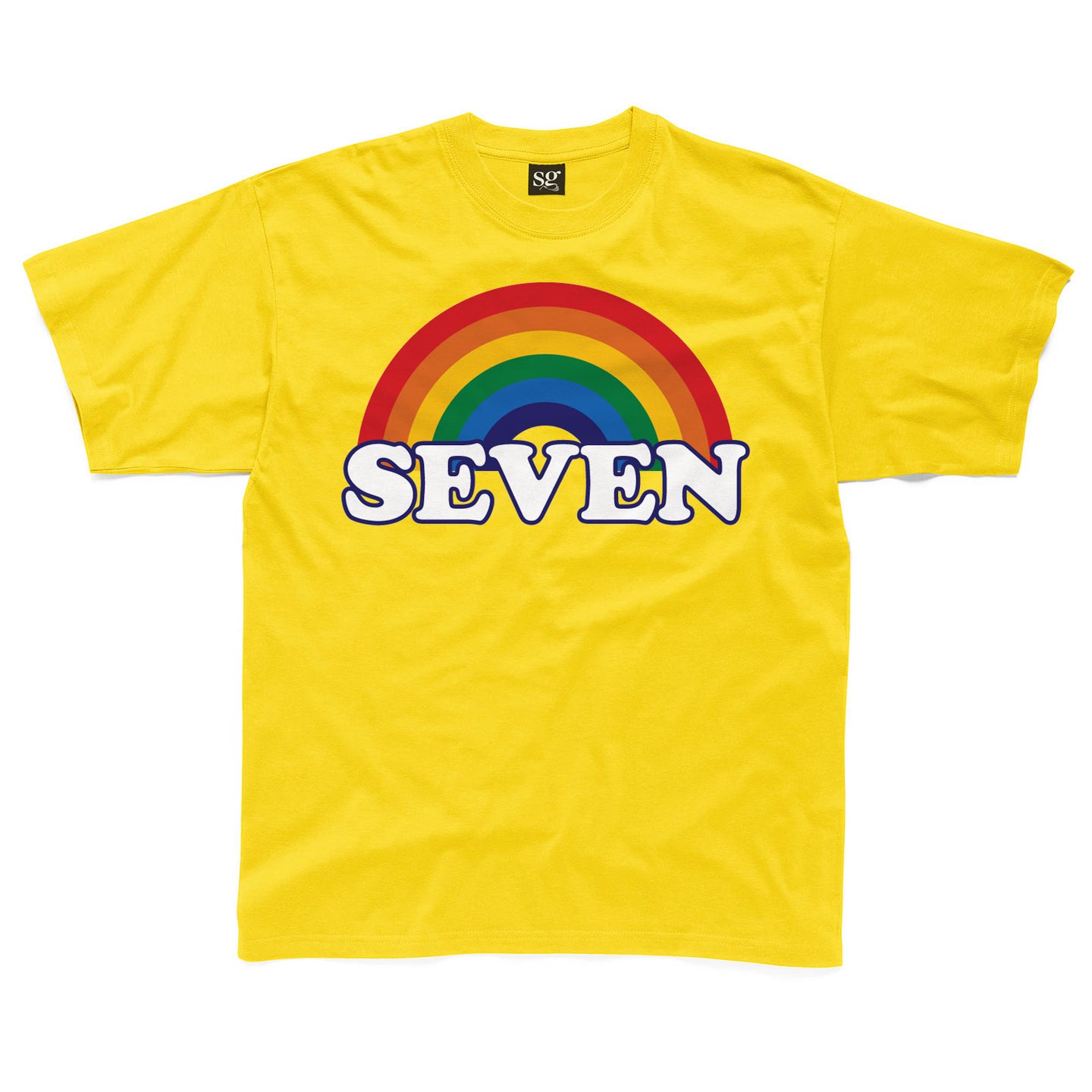 SEVEN retro rainbow kids t-shirt