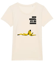 Load image into Gallery viewer, Andy Warhol Ate My Banana Women&#39;s T-Shirt