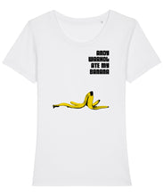 Load image into Gallery viewer, Andy Warhol Ate My Banana Women&#39;s T-Shirt