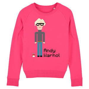 Pixelated Andy Women's Sweatshirt