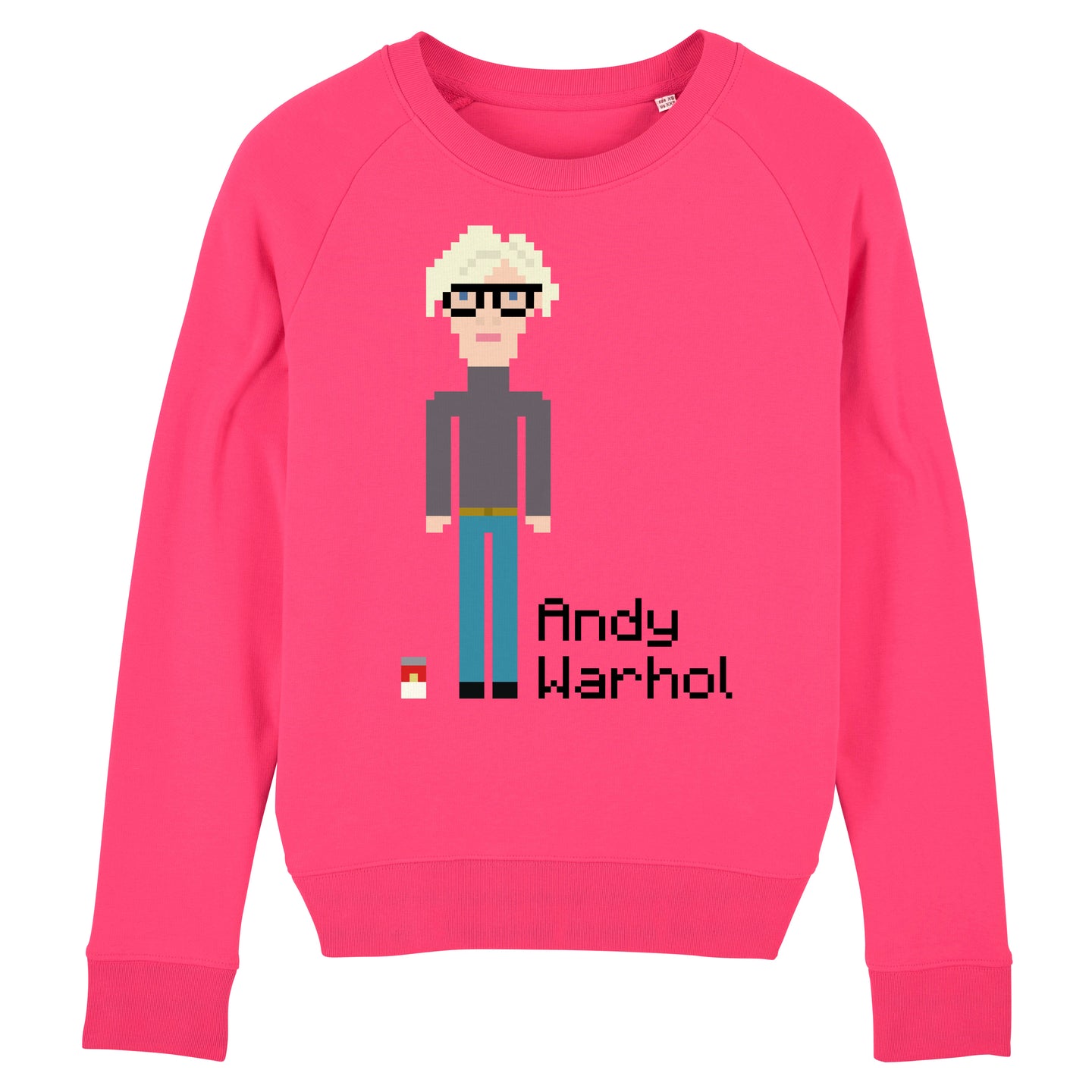 Pixelated Andy Women's Sweatshirt