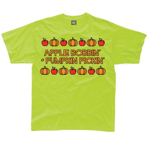 Apple Bobbin' & Pumpkin Pickin' Kids T-Shirt