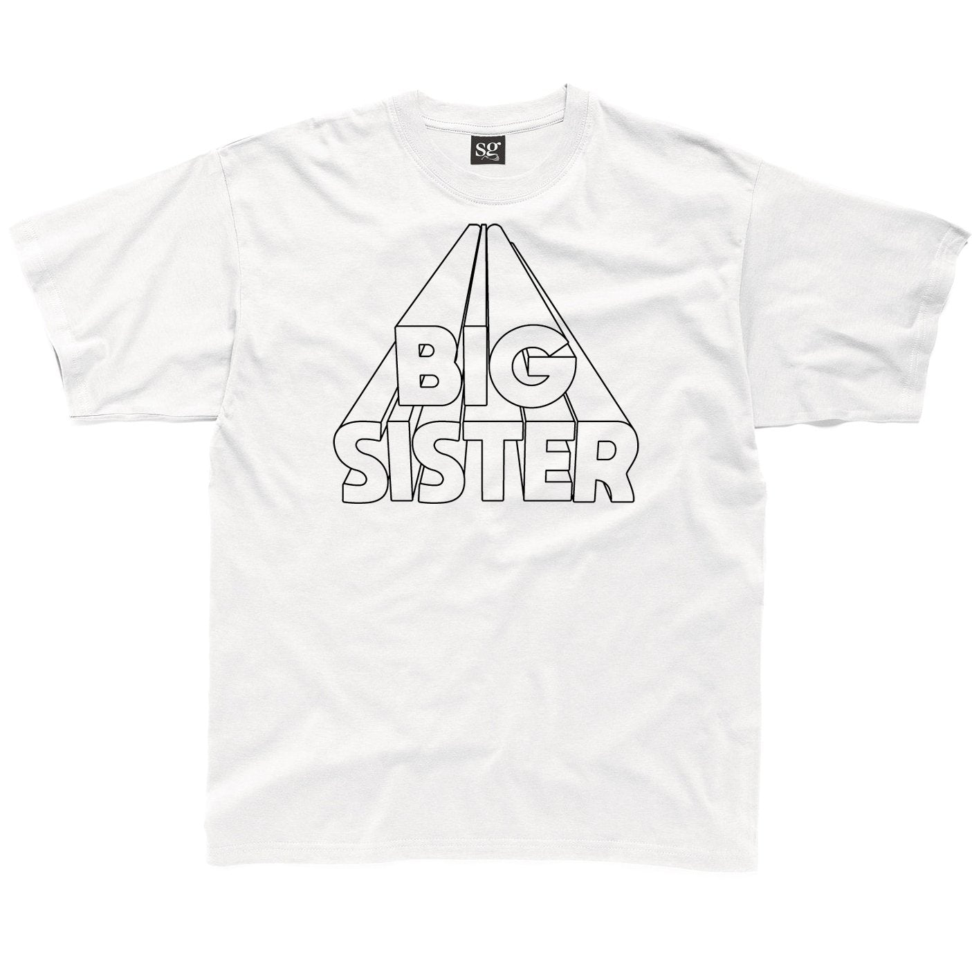 Big Sister Colour-In T-Shirt (fabric pens optional)