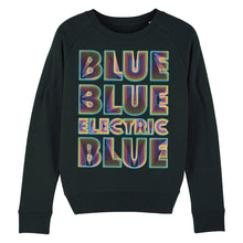 Load image into Gallery viewer, Blue Blue Electric Blue Women&#39;s Sweatshirt