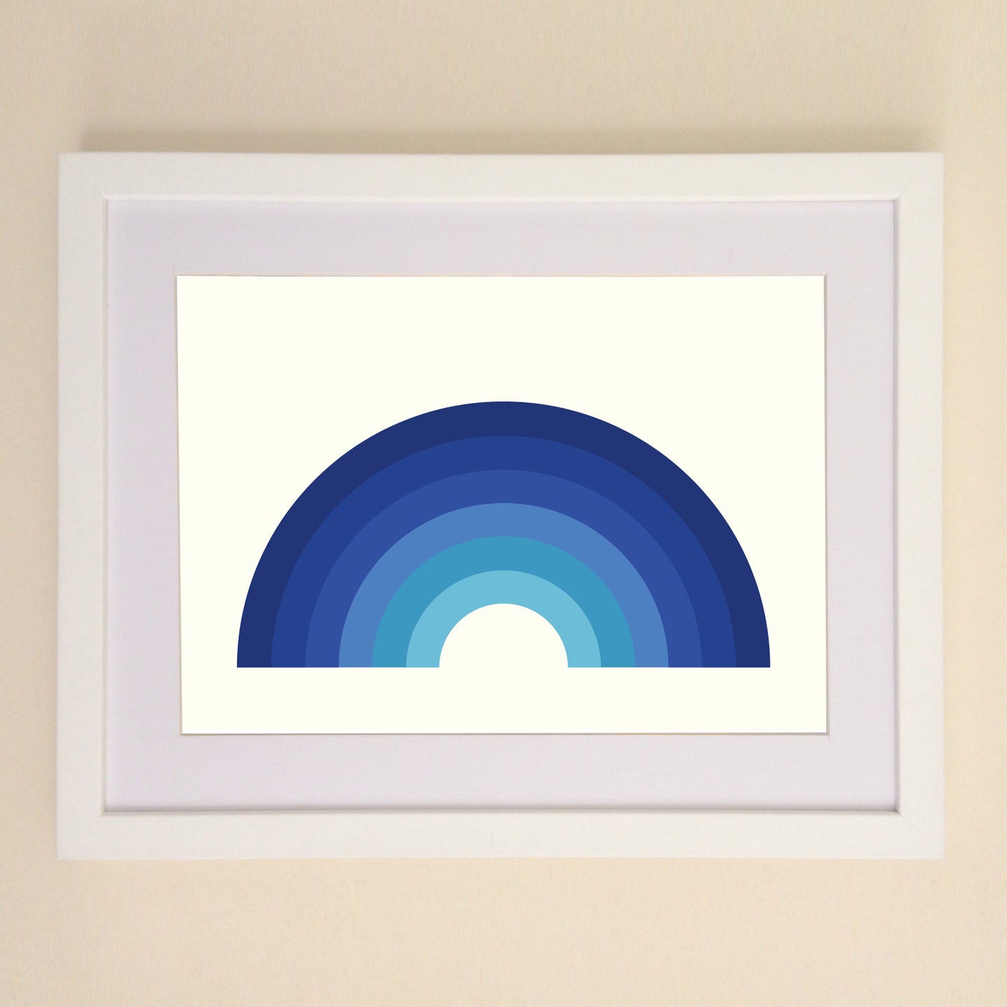 Blue Rainbow A4, A3 or 50cm x 70cm print