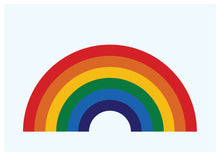 Load image into Gallery viewer, Classic Rainbow A4, A3 or 50cm x 70cm print