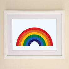 Load image into Gallery viewer, Classic Rainbow A4, A3 or 50cm x 70cm print