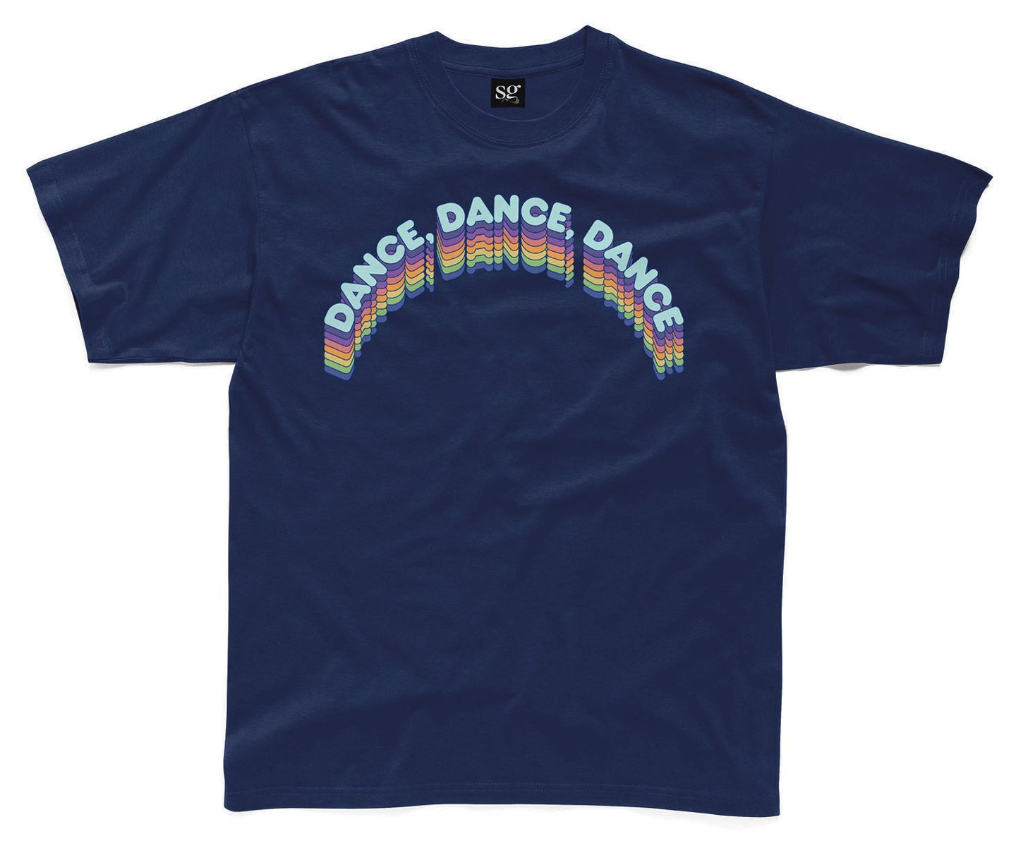 Dance, Dance, Dance Navy Blue Kids T-Shirt