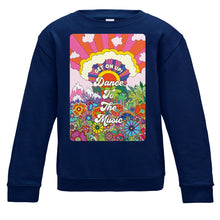 Load image into Gallery viewer, Dance To The Music Kids Sweatshirt