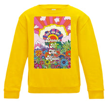 Load image into Gallery viewer, Dance To The Music Kids Sweatshirt