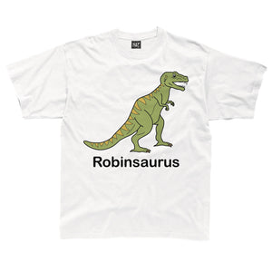 Personalised Tyrannosaurus Rex Kids T-Shirt