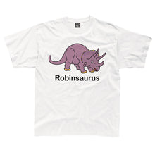 Load image into Gallery viewer, Personalised Triceratops Kids T-Shirt