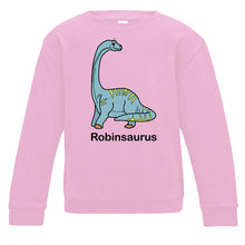 Load image into Gallery viewer, Diplodocus Personalised Kids Sweatshirt
