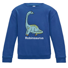 Load image into Gallery viewer, Diplodocus Personalised Kids Sweatshirt