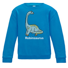 Load image into Gallery viewer, Diplodocus Personalised Kids Sweatshirt