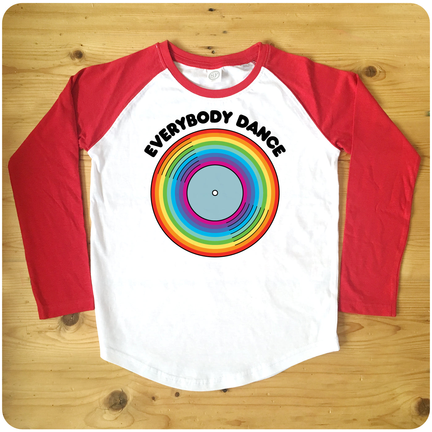 Everybody Dance Raglan Baseball Women's T-Shirt